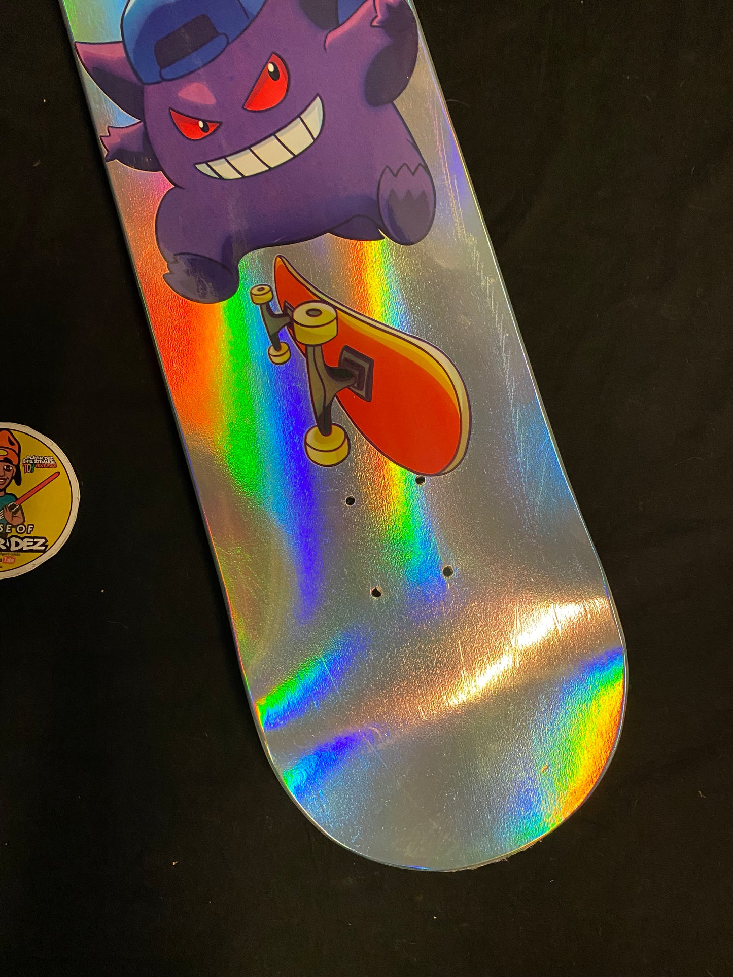 Monstars Rainbow Gnargar Holofoil Skateboard Deck