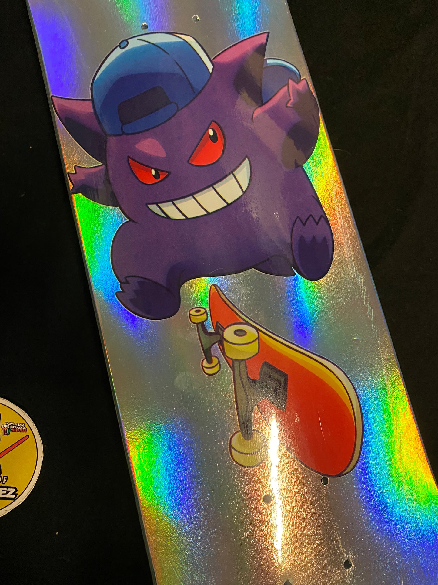 Monstars Rainbow Gnargar Holofoil Skateboard Deck