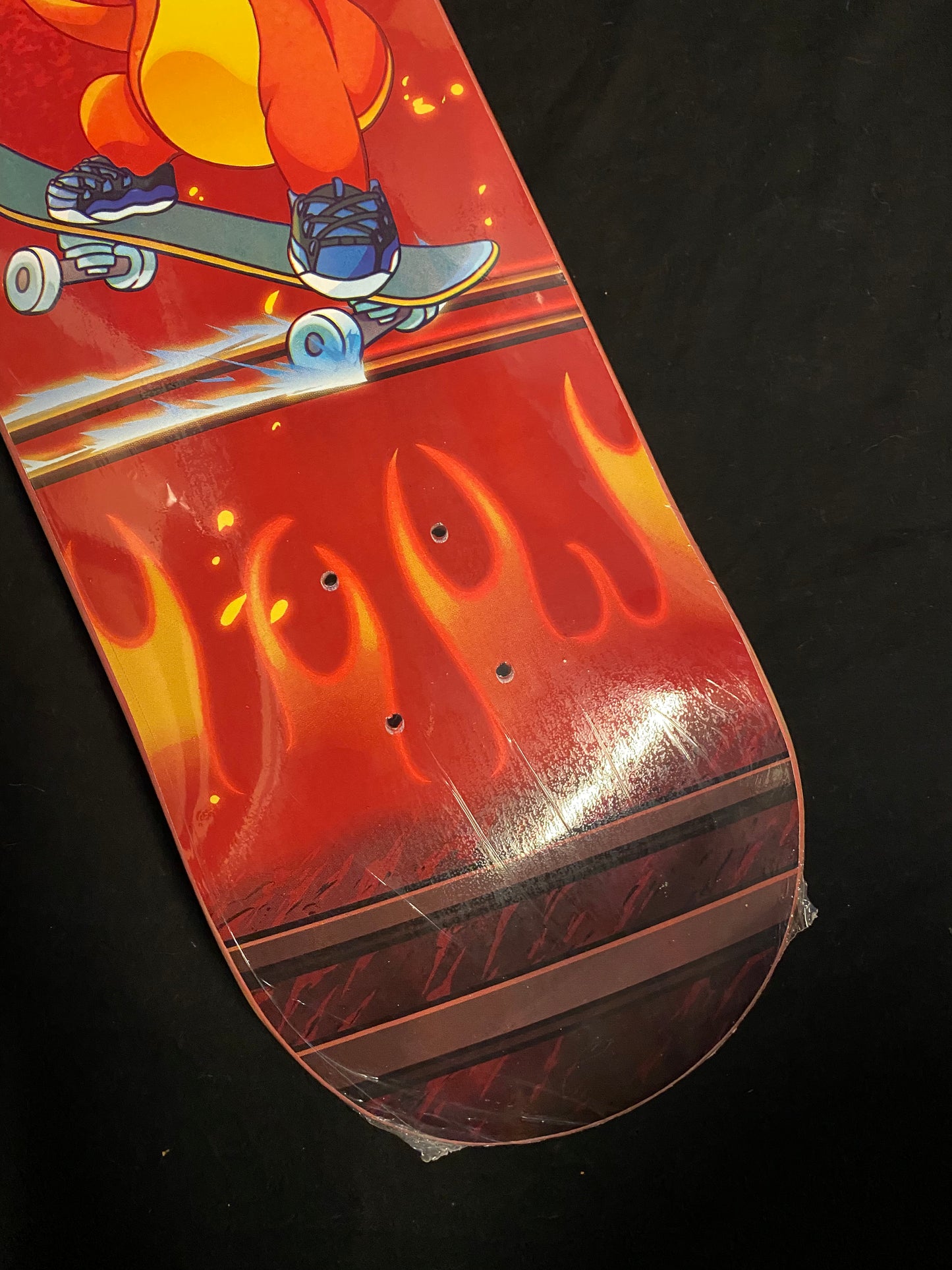 Monstars Gnarly Char Rainbow Holofoil Skateboard Deck