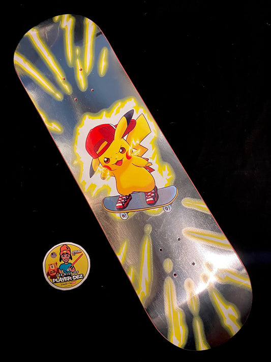 Monstars Chrome Chu Foil Skateboard Deck