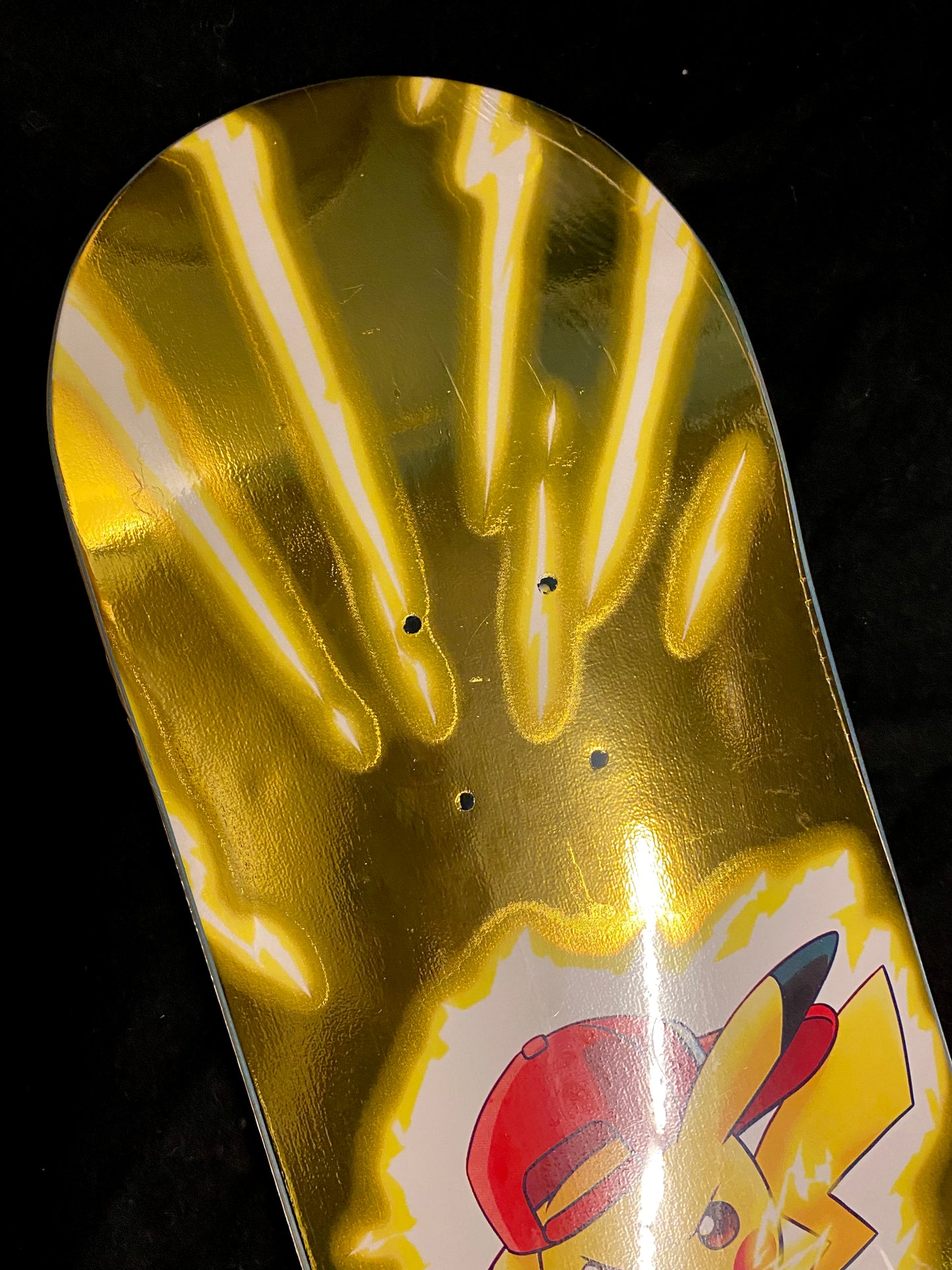 Monstars Gold Chu Parallel Holofoil Skateboard Deck