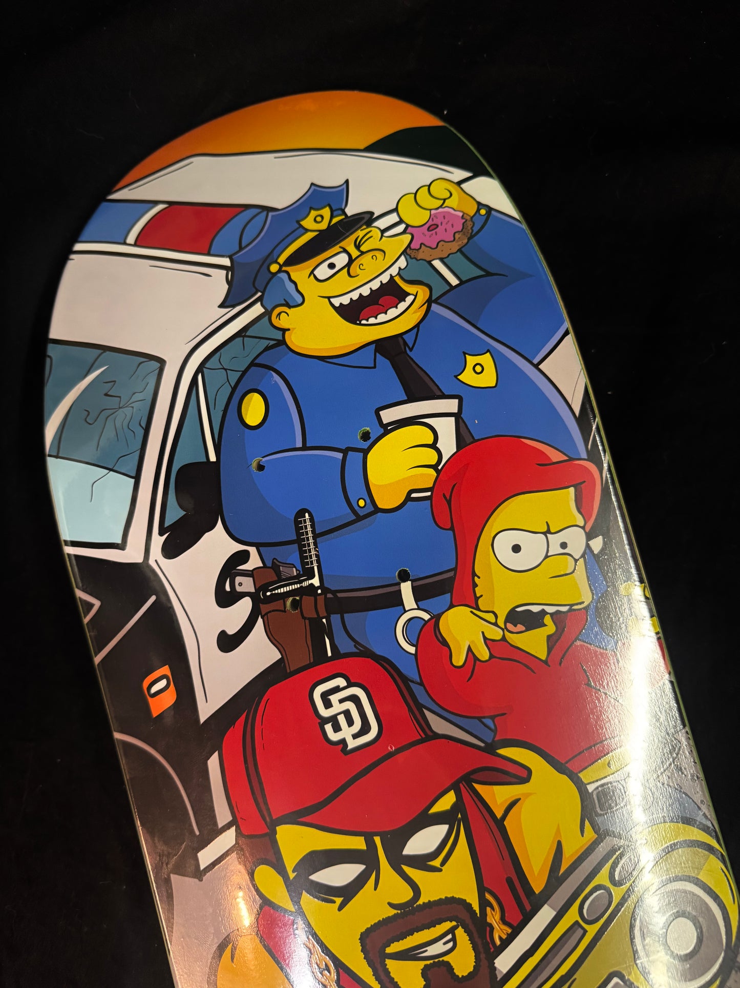 Peter Smolik Signed Springfield Diceroll Autographed Skateboard Deck