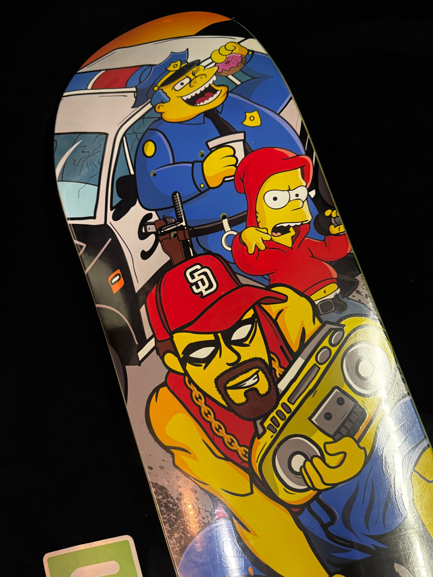 Peter Smolik Signed Springfield Diceroll Autographed Skateboard Deck