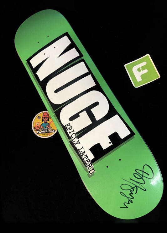 Signed Don Nguyen Epicly Later'd Baker Autographed Skateboard Deck
