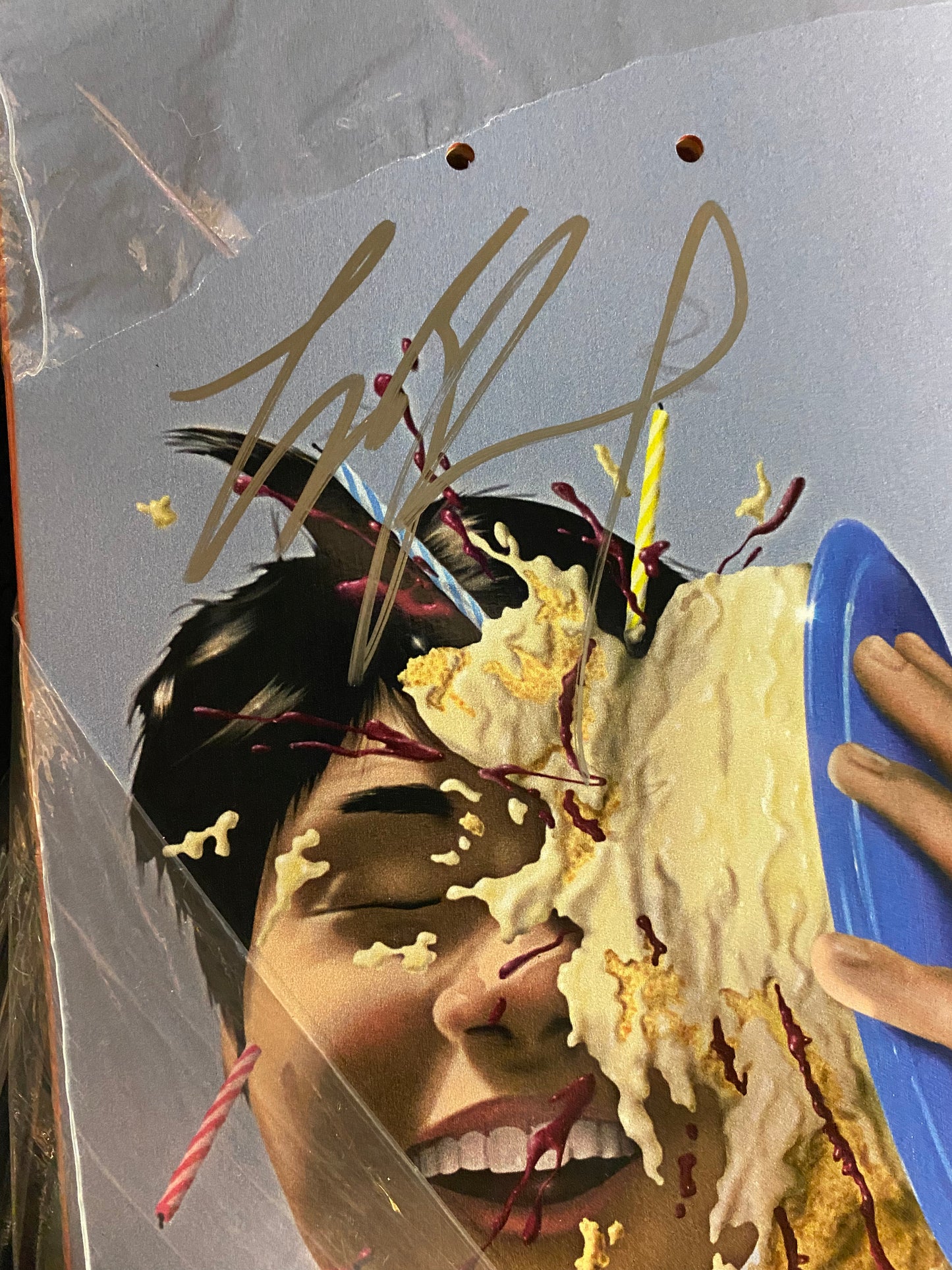 Signed Yuto Horigome April Pro Debut Autographed Skateboard Cake 8.25