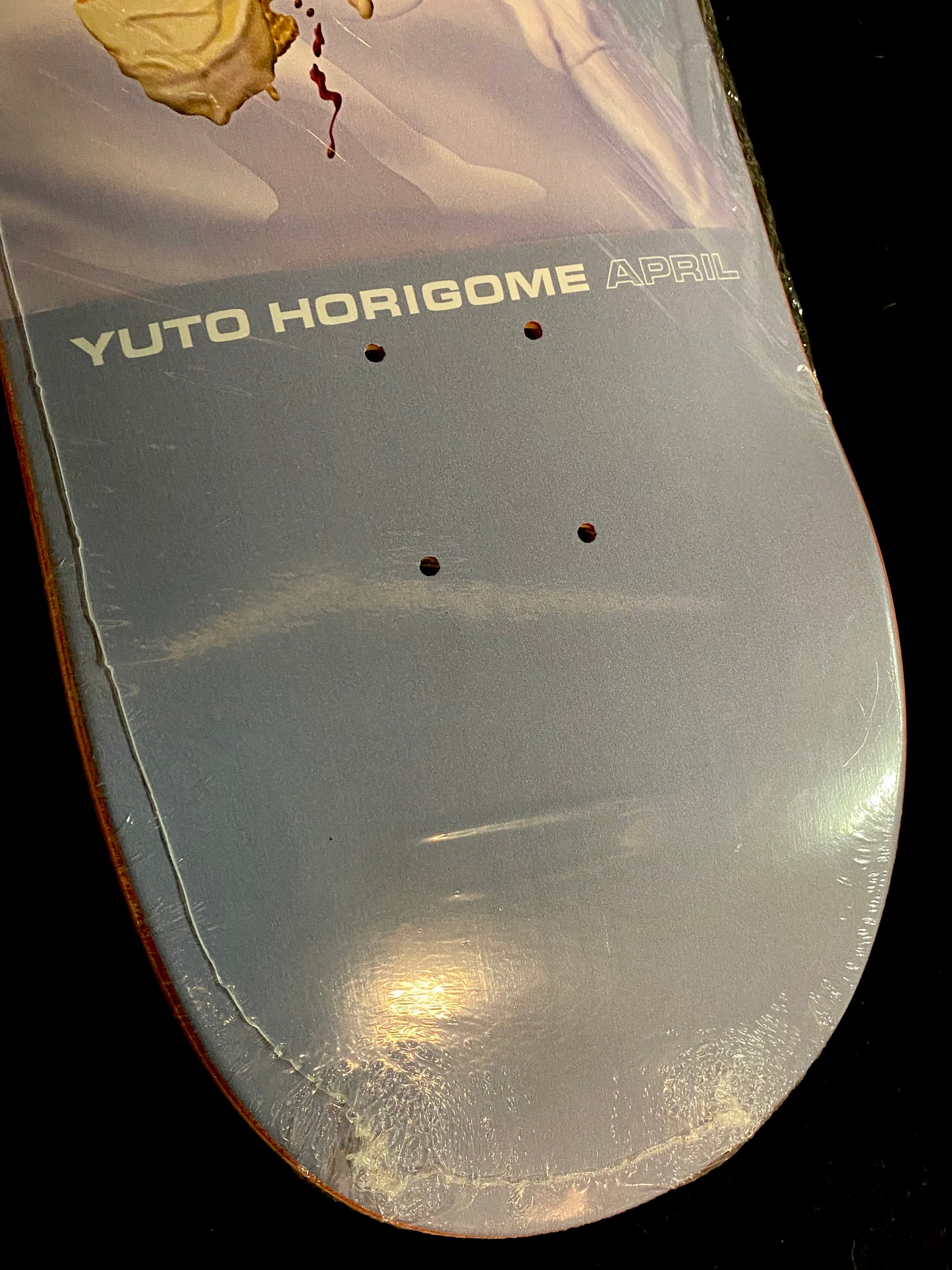 Signed Yuto Horigome April Pro Debut Autographed Skateboard Cake 8.25