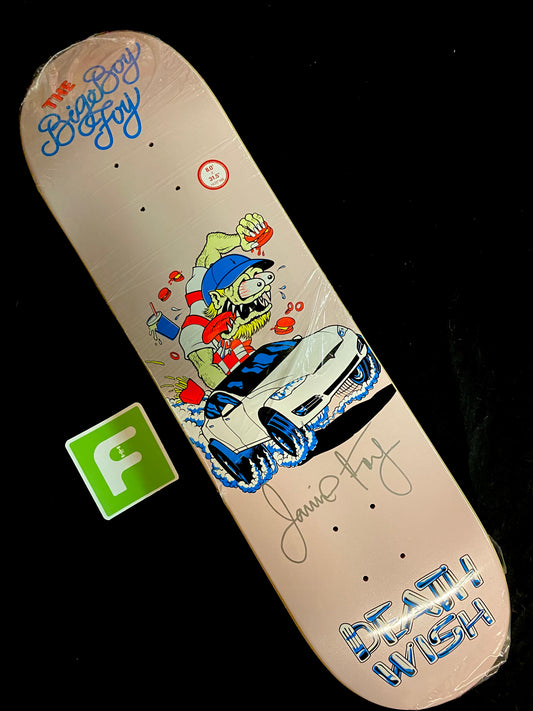 Signed Jamie Foy Big Boy Creeps Deathwish Autographed Skateboard Deck