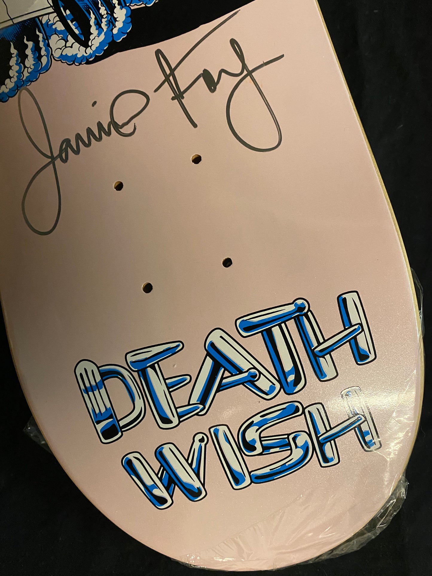 Signed Jamie Foy Big Boy Creeps Deathwish Autographed Skateboard Deck