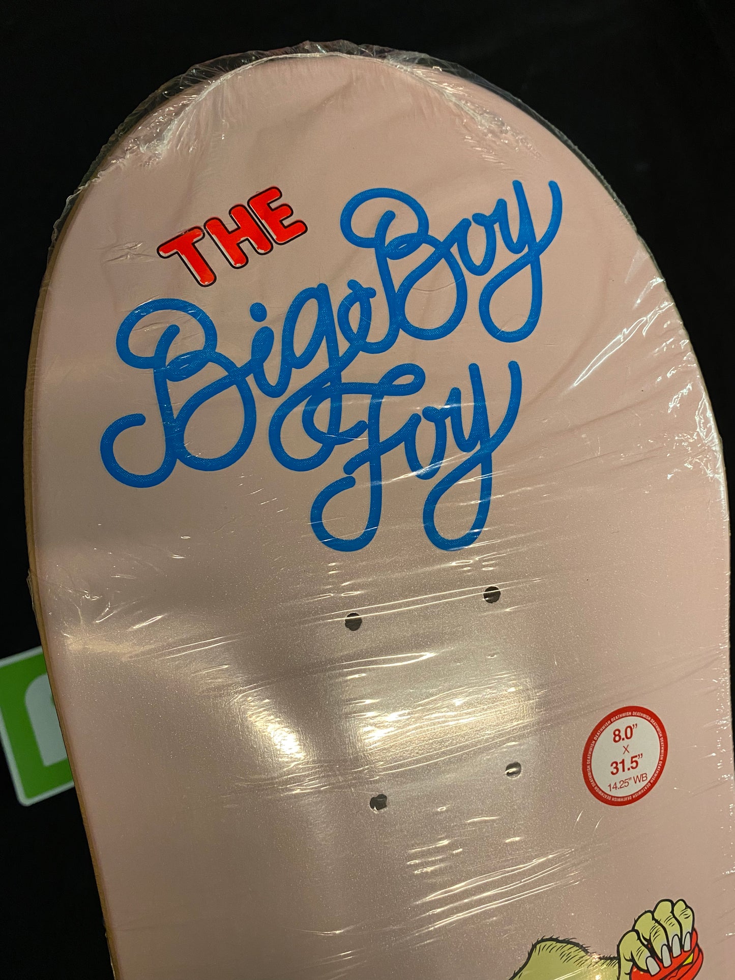 Signed Jamie Foy Big Boy Creeps Deathwish Autographed Skateboard Deck