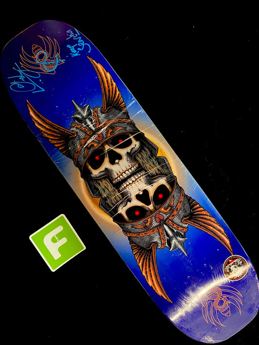 Signed Andy Anderson Autographed Skateboard Deck Heron 2 Powell Peralta Flight 9.13