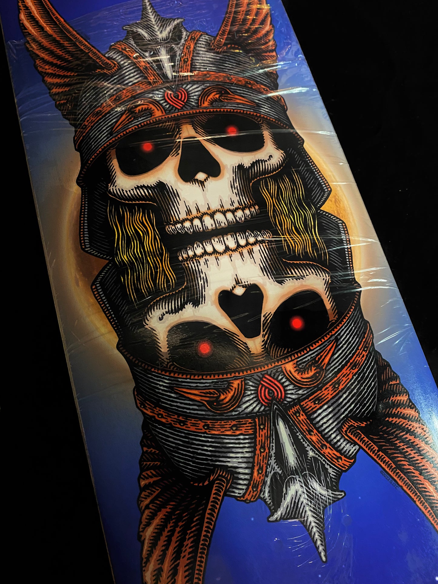 Signed Andy Anderson Autographed Skateboard Deck Heron 2 Powell Peralta Flight 9.13