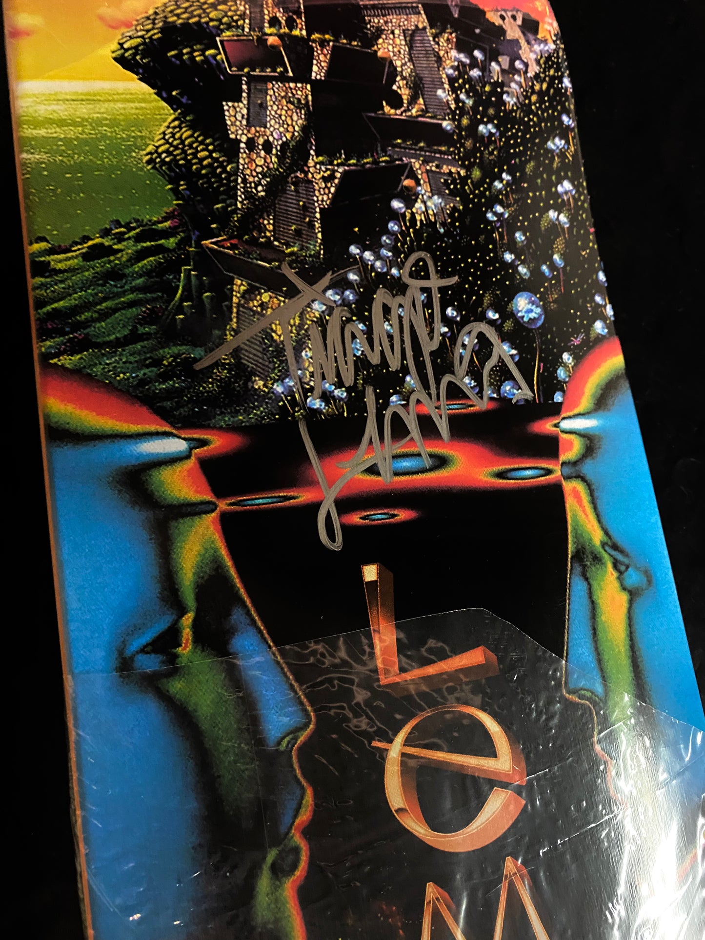 Signed Tiago Lemos Primitive Sci-Fi Autographed Skateboard Deck Pro Model