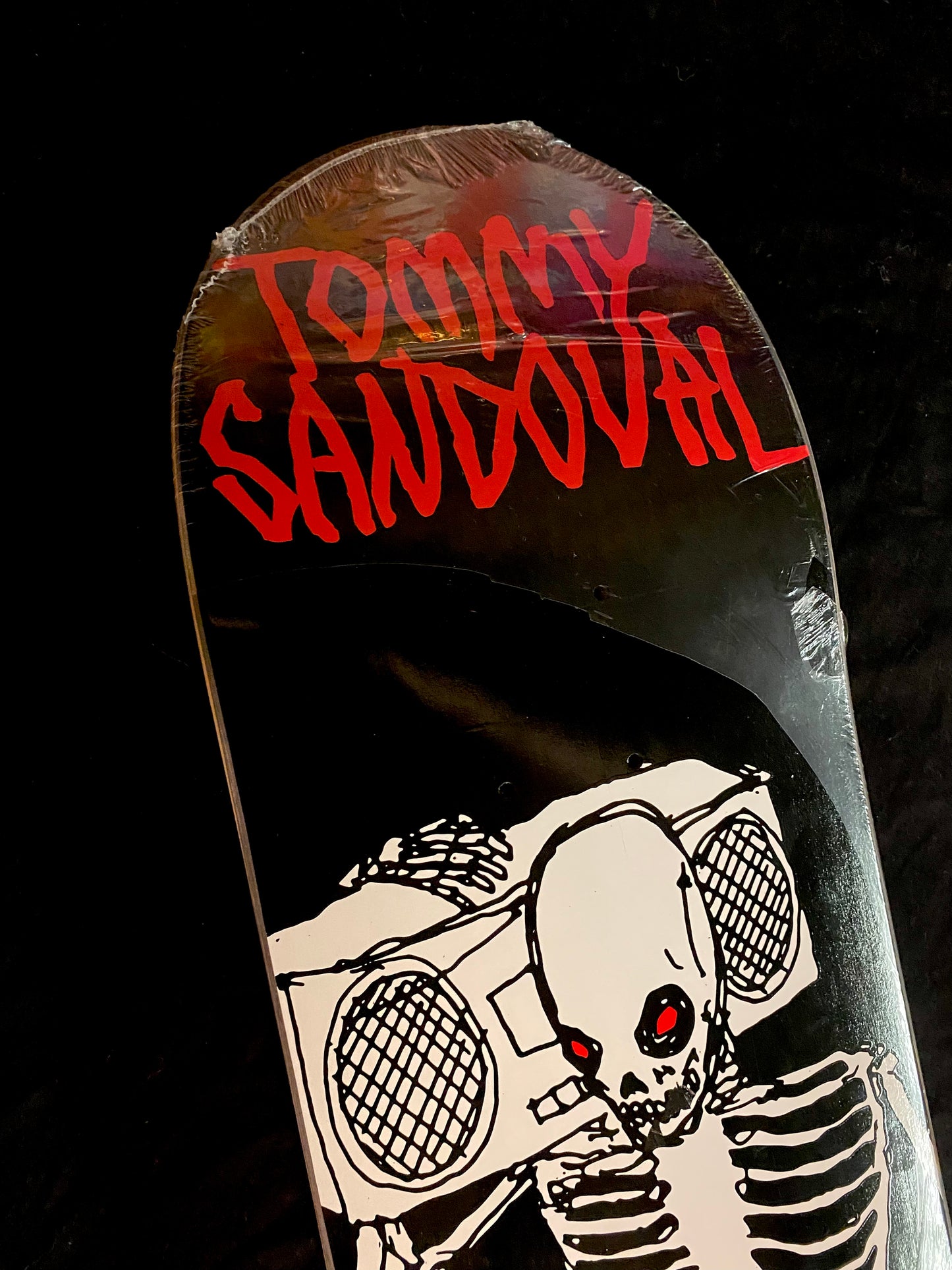 Signed Tommy Sandoval Living Dead Zero Autographed Skateboard Deck