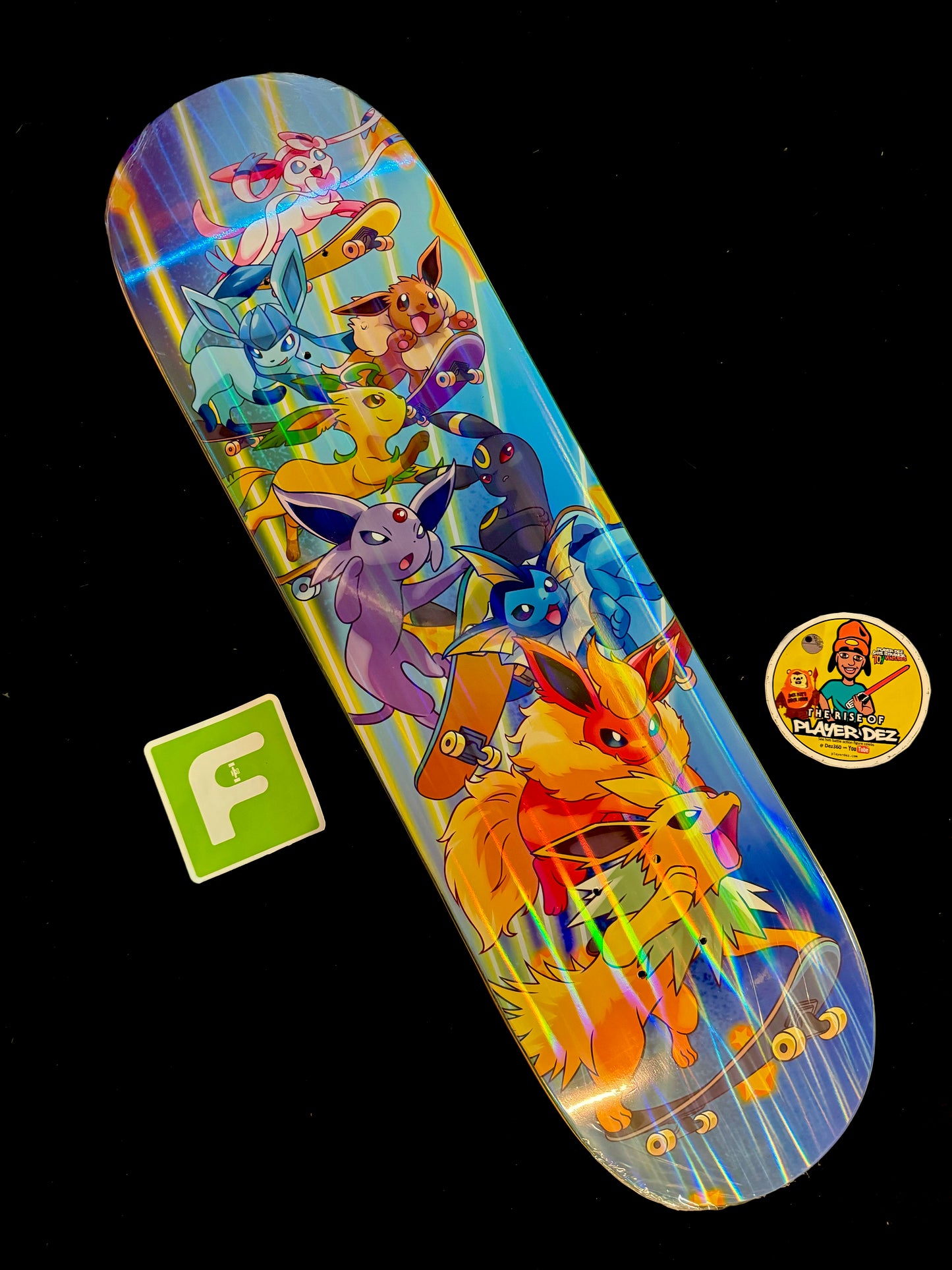 Monstars Eve Squad Parallel Holofoil Skateboard Deck