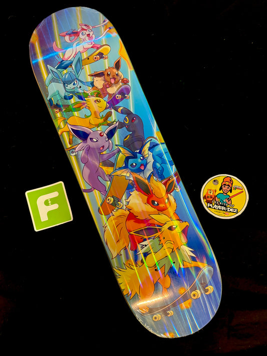 Monstars Eve Squad Parallel Holofoil Skateboard Deck