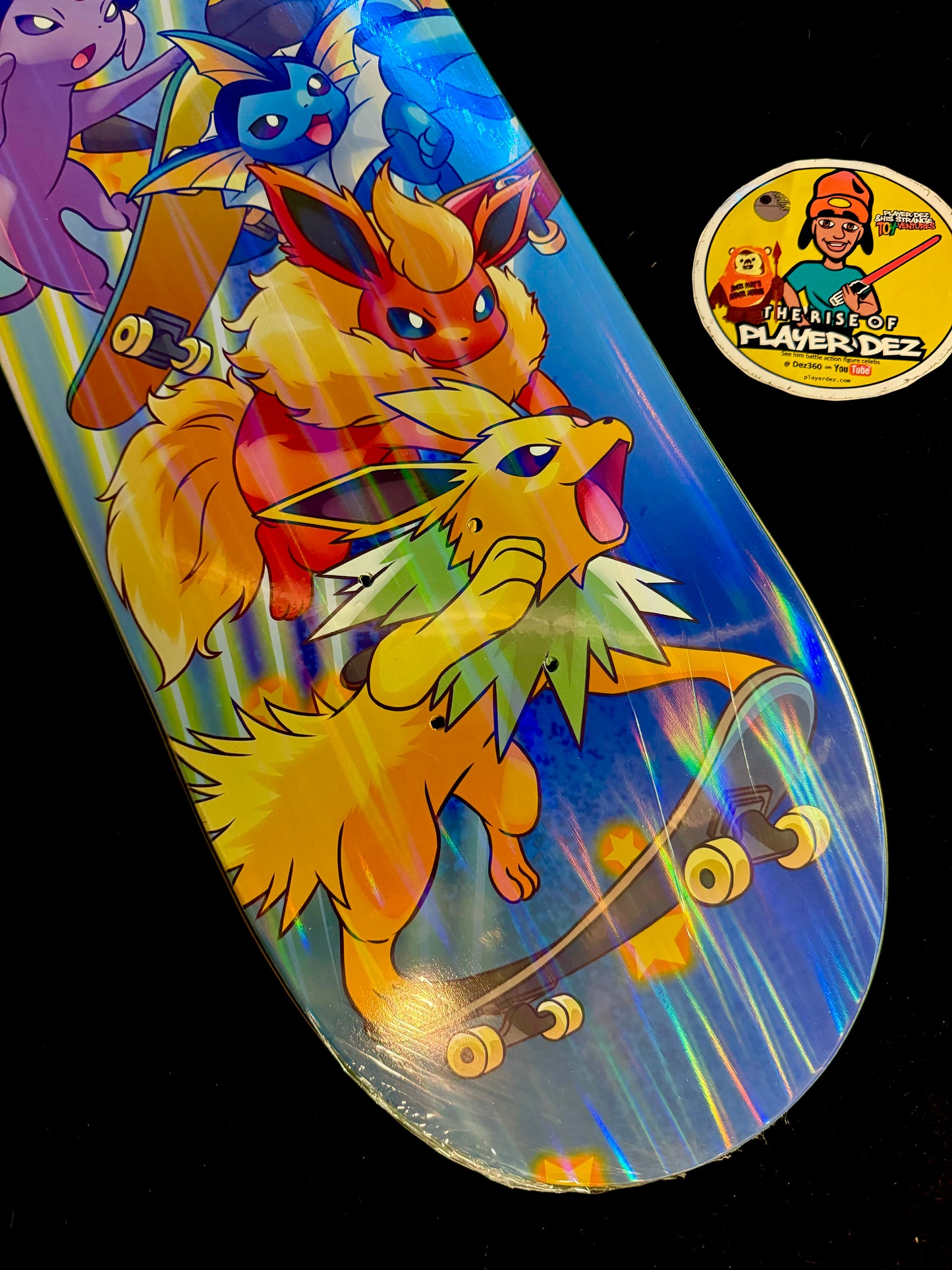 Monstars Eve Squad Parallel Holofoil Skateboard Deck