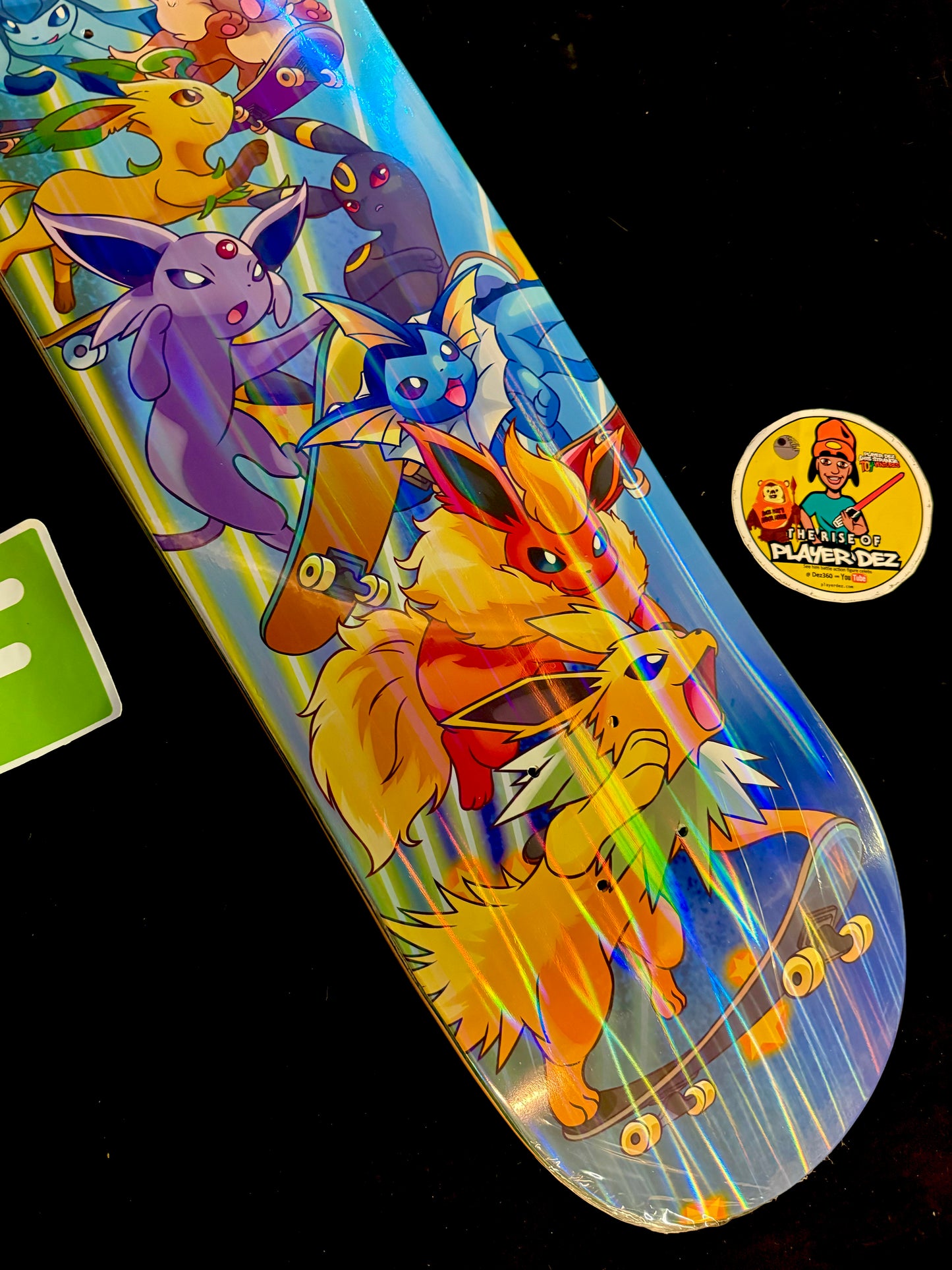 Monstars Eve Squad Parallel Holofoil Skateboard Deck