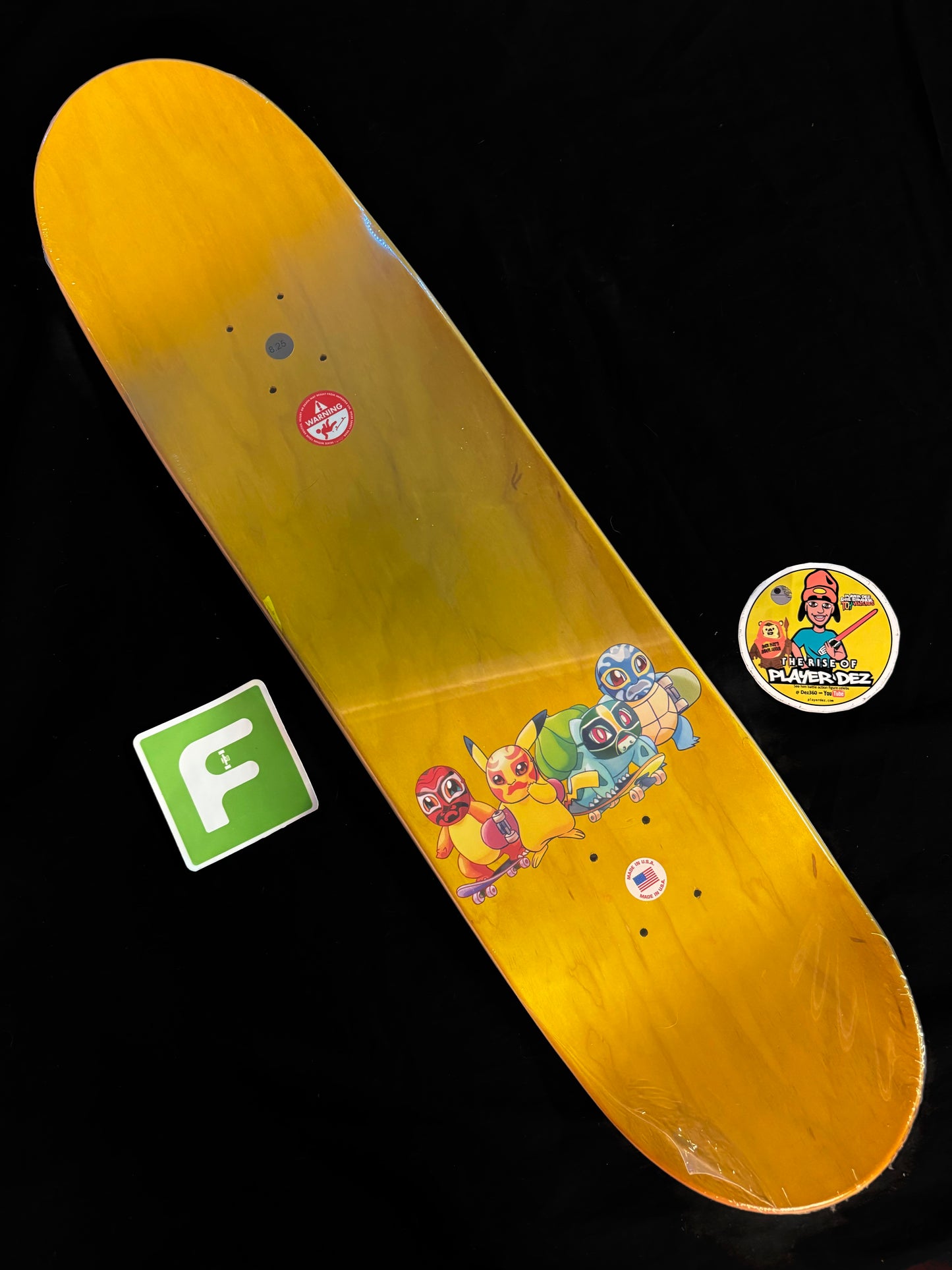 Monstars Eve Squad Parallel Holofoil Skateboard Deck