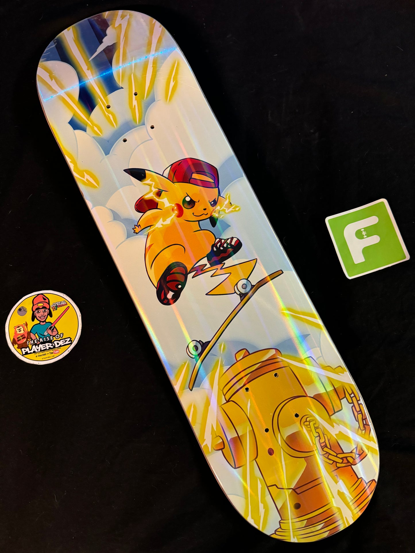 Monstars Peekafoo Parallel Holofoil Skateboard Deck