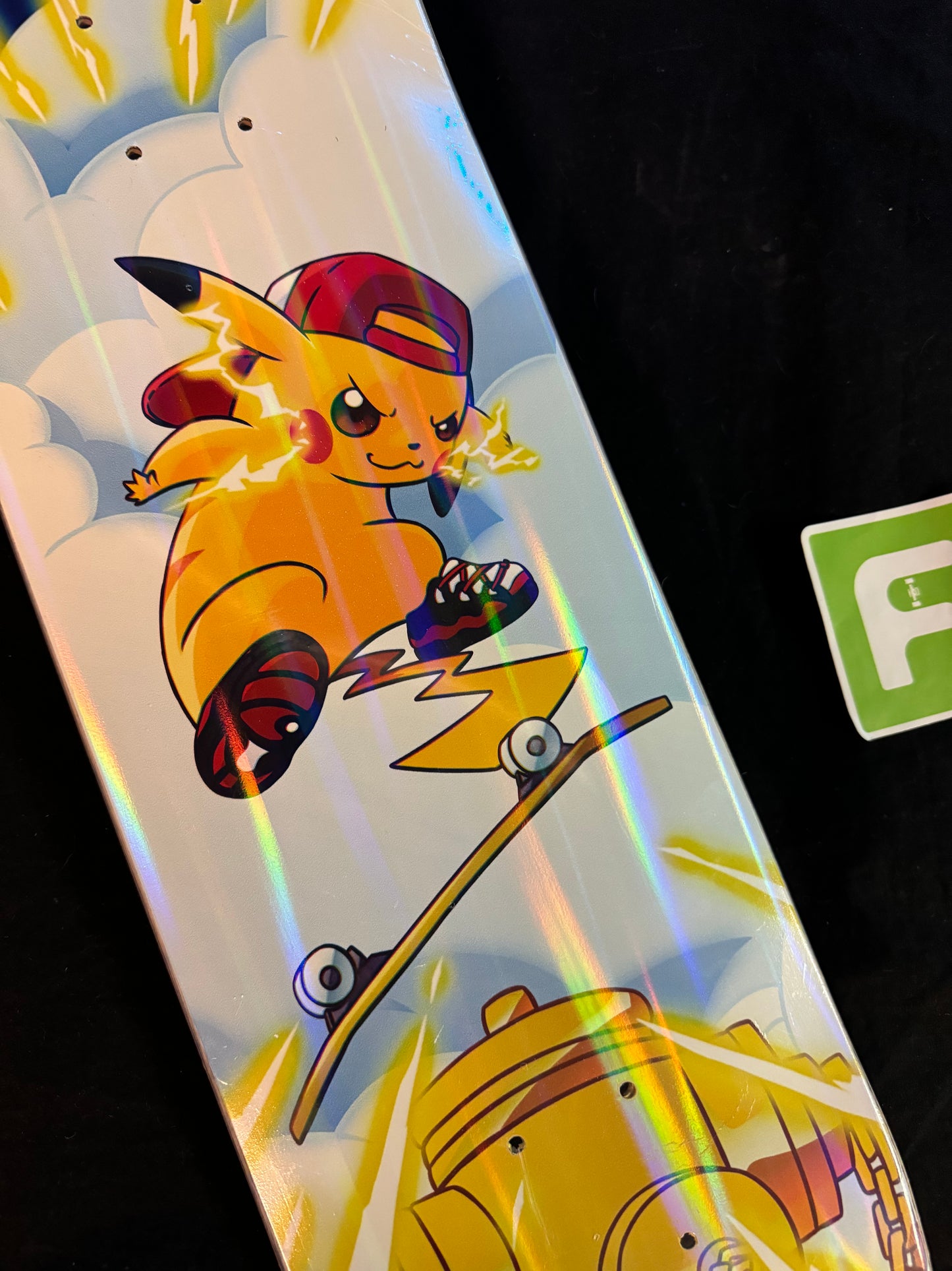 Monstars Peekafoo Parallel Holofoil Skateboard Deck