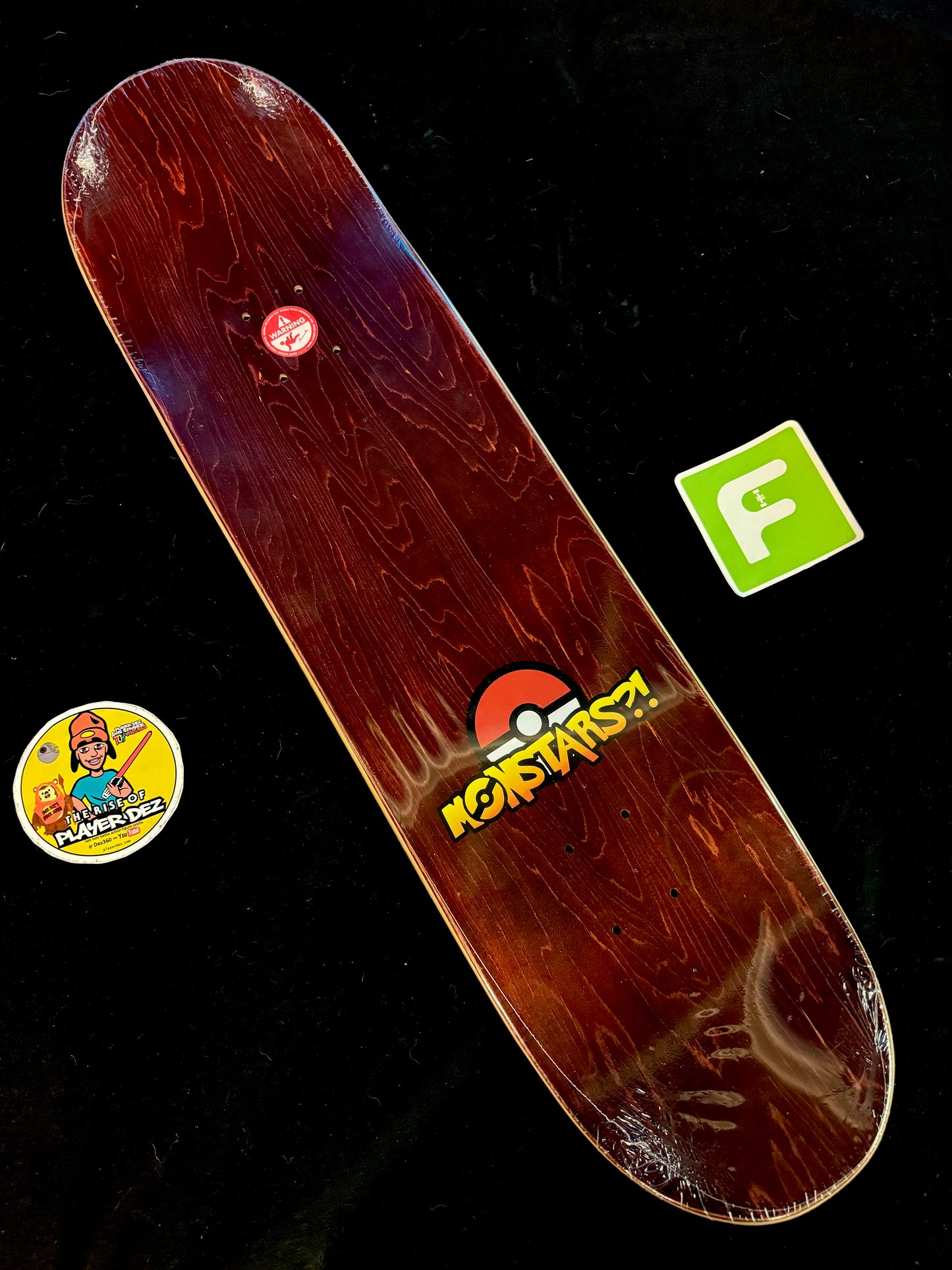 Monstars Peekafoo Parallel Holofoil Skateboard Deck