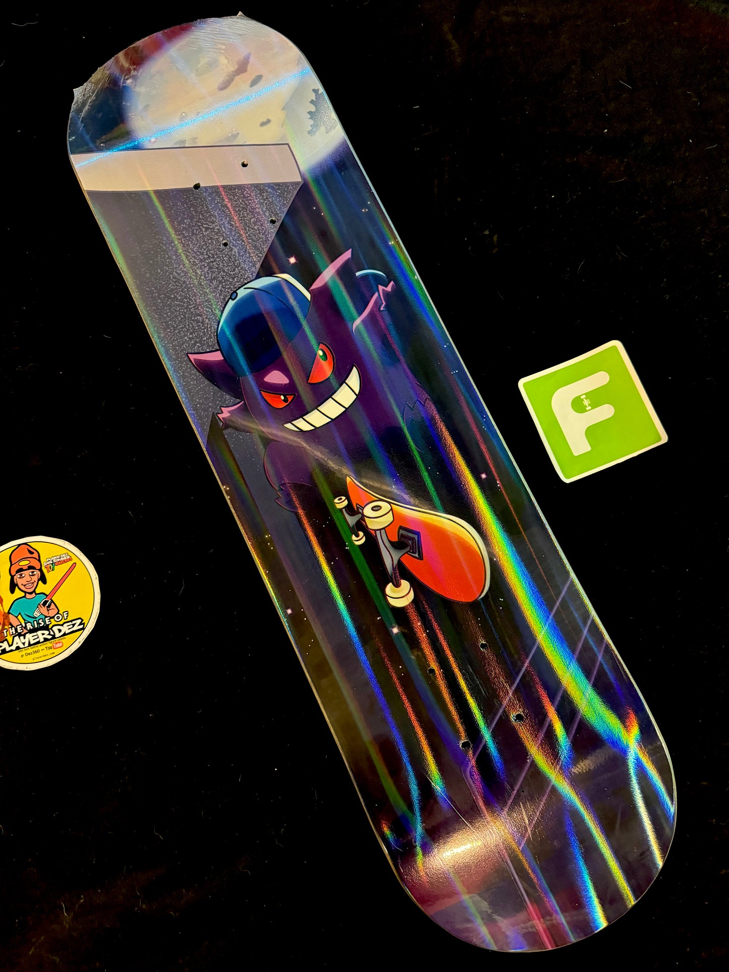 Monstars Gnargar Parallel Holofoil Skateboard Deck