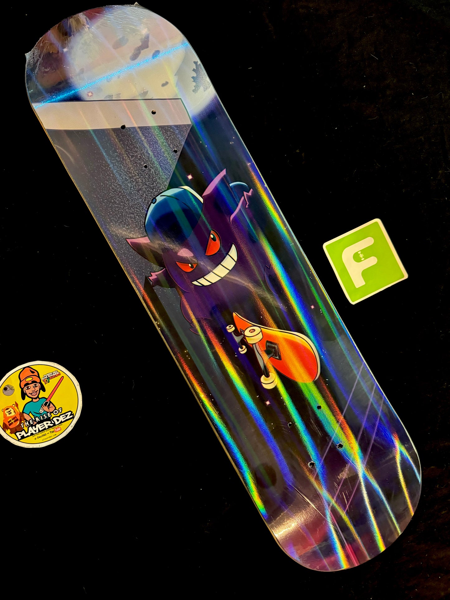 Monstars Gnargar Parallel Holofoil Skateboard Deck