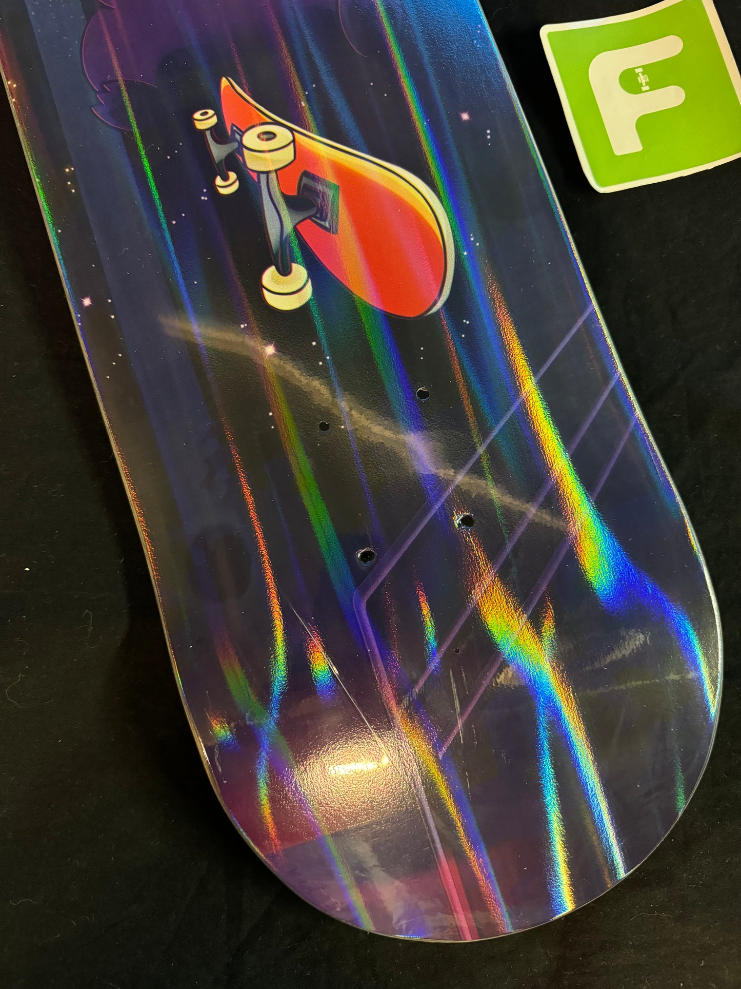 Monstars Gnargar Parallel Holofoil Skateboard Deck