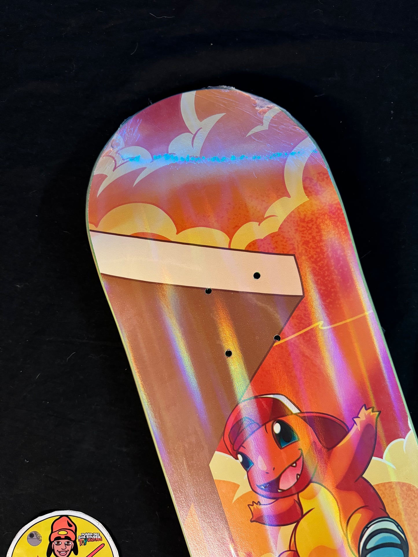 Monstars Yung Char Parallel Holofoil Skateboard Deck