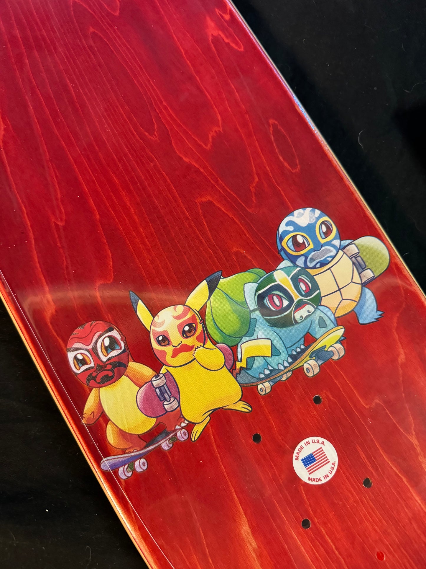 Monstars The Zard 1 Parallel Holofoil Skateboard Deck