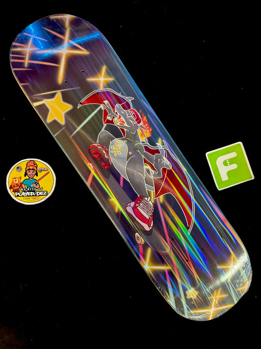 Monstars Shiny Z Parallel Holofoil Skateboard Deck