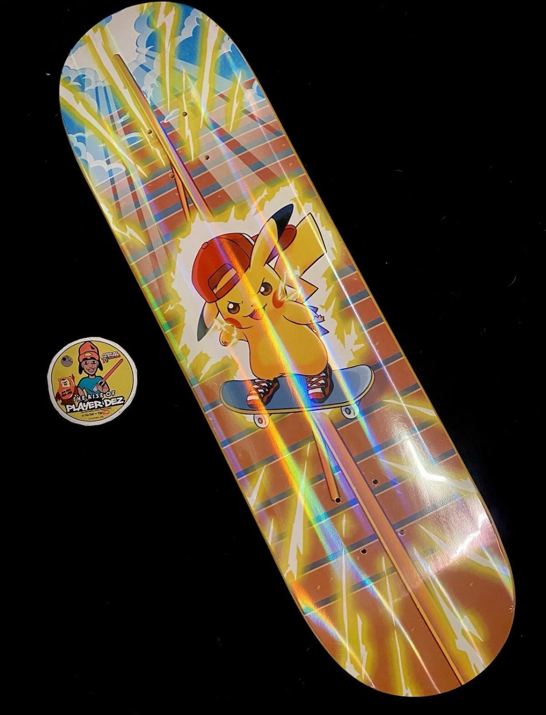 Monstars Classic Chu Parallel Holofoil Skateboard Deck