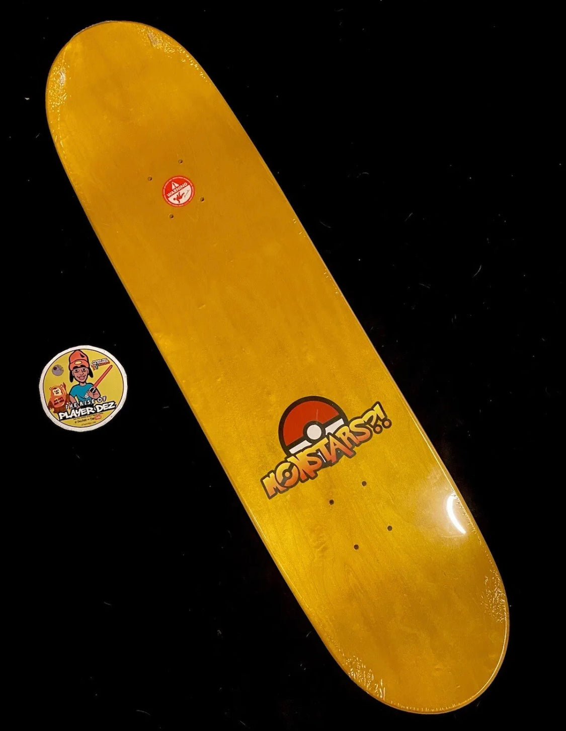 Monstars Classic Chu Parallel Holofoil Skateboard Deck