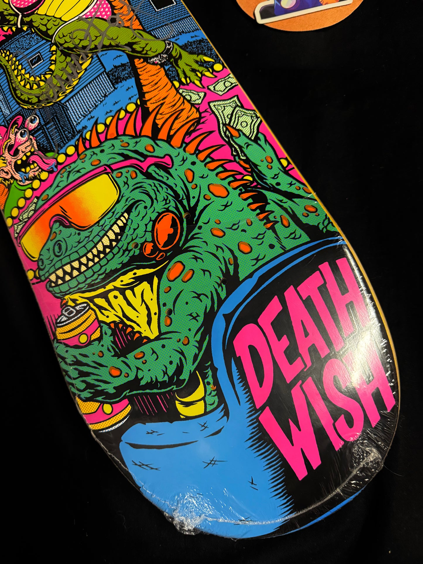 Signed Jamie Foy Dysfunction Deathwish Autographed Skateboard Deck