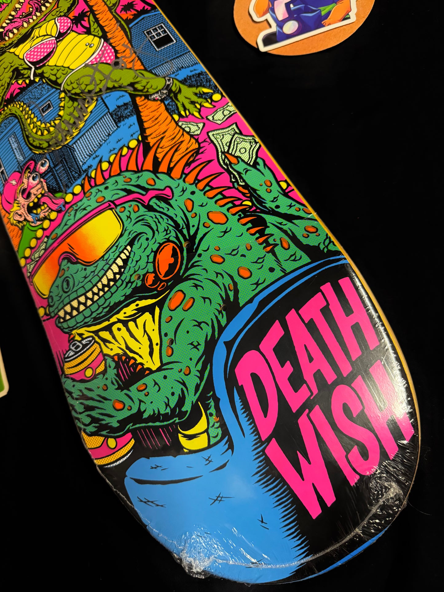 Signed Jamie Foy Dysfunction Deathwish Autographed Skateboard Deck