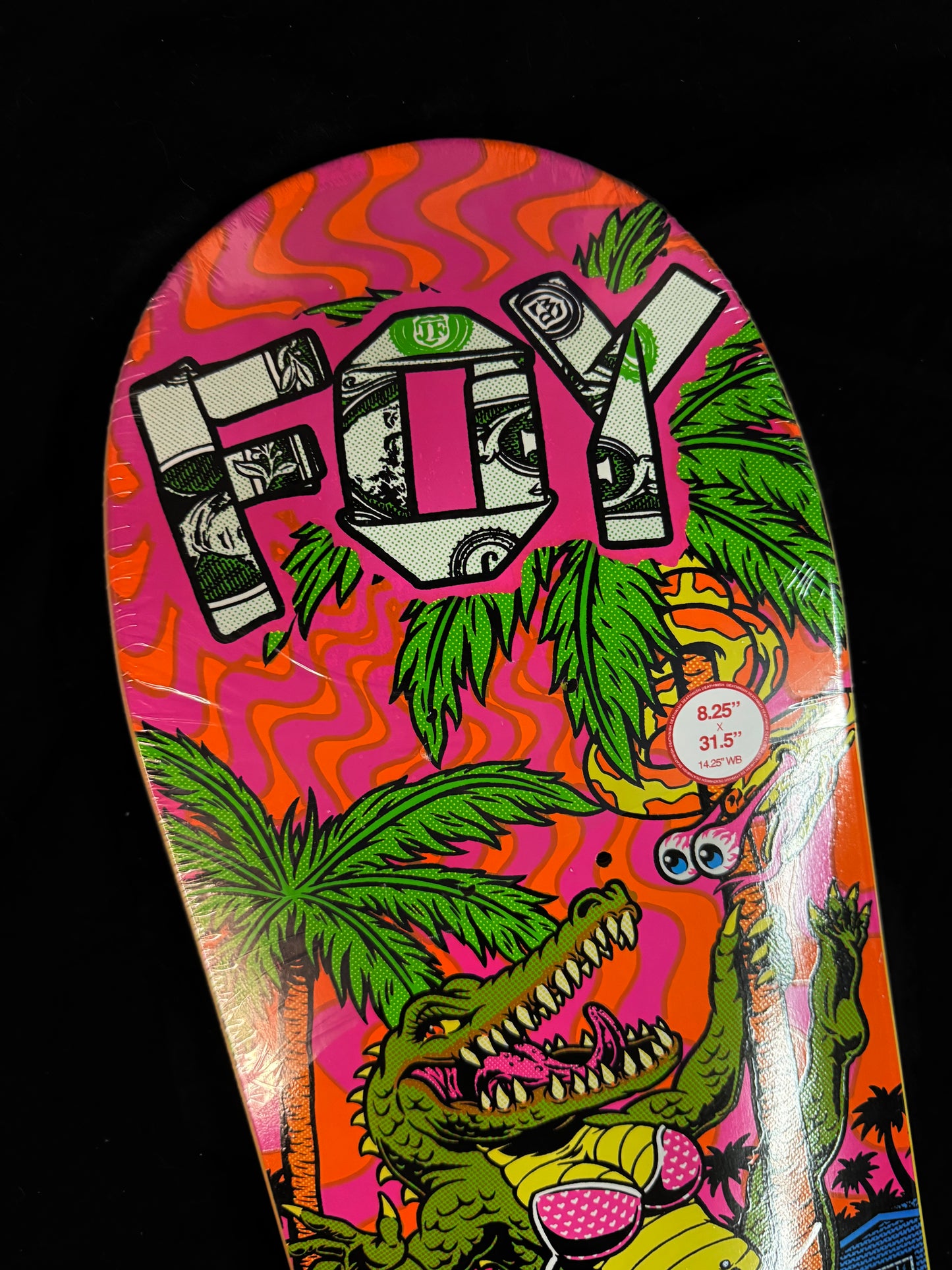 Signed Jamie Foy Dysfunction Deathwish Autographed Skateboard Deck