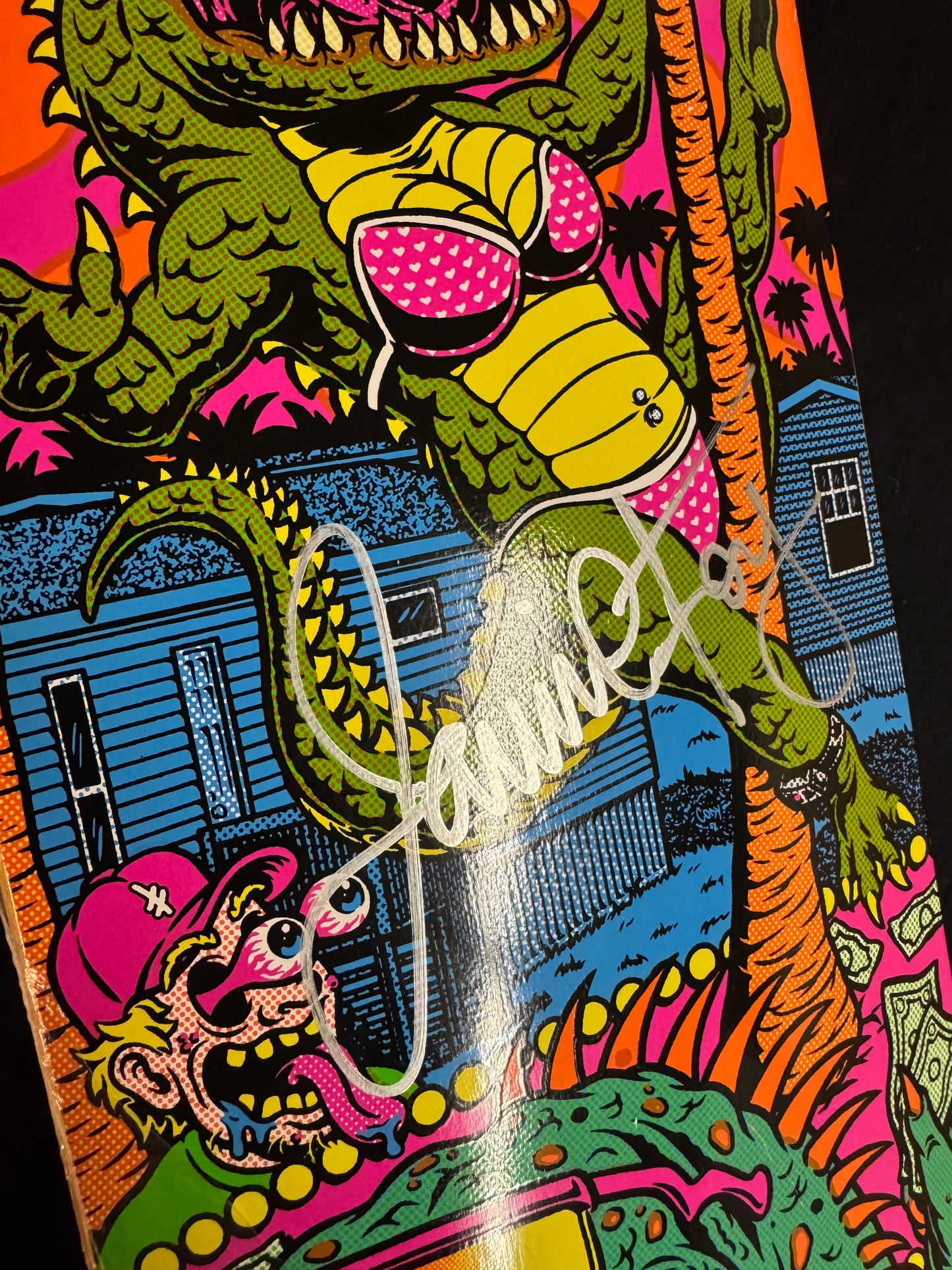 Signed Jamie Foy Dysfunction Deathwish Autographed Skateboard Deck
