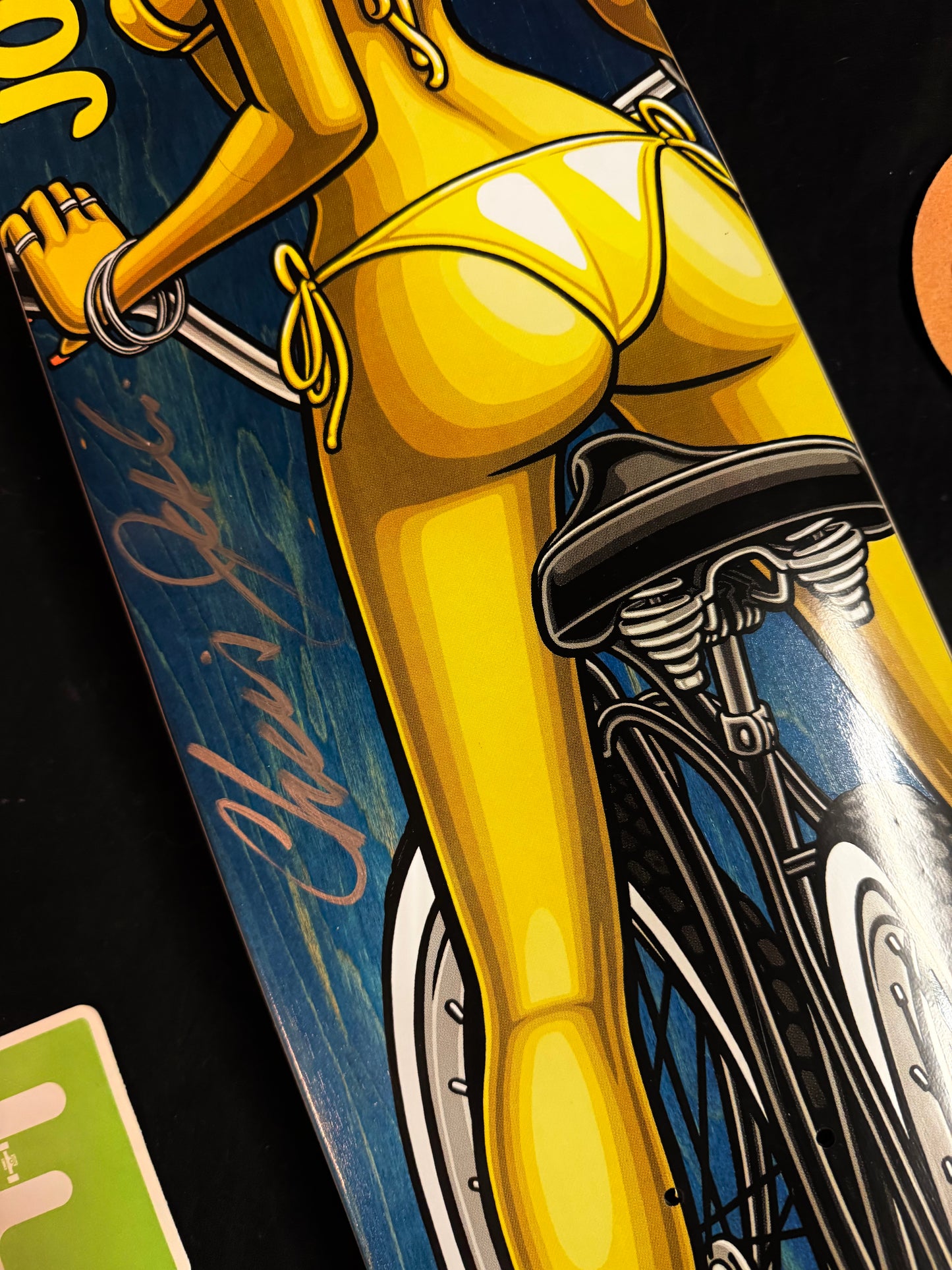 Signed Chris Joslin Mark McKee LA Girl Plan B Autographed Skateboard Deck