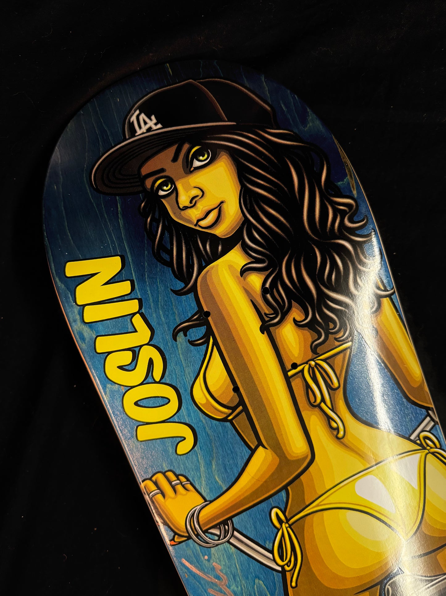 Signed Chris Joslin Mark McKee LA Girl Plan B Autographed Skateboard Deck