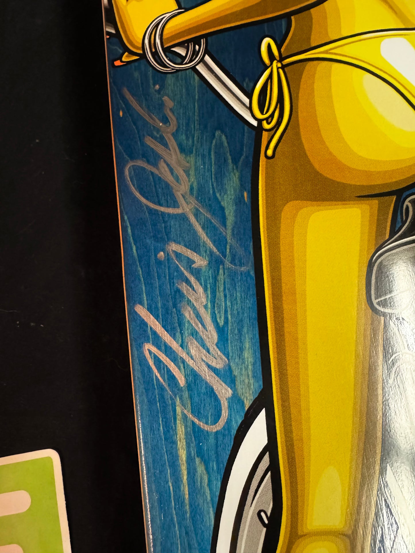 Signed Chris Joslin Mark McKee LA Girl Plan B Autographed Skateboard Deck