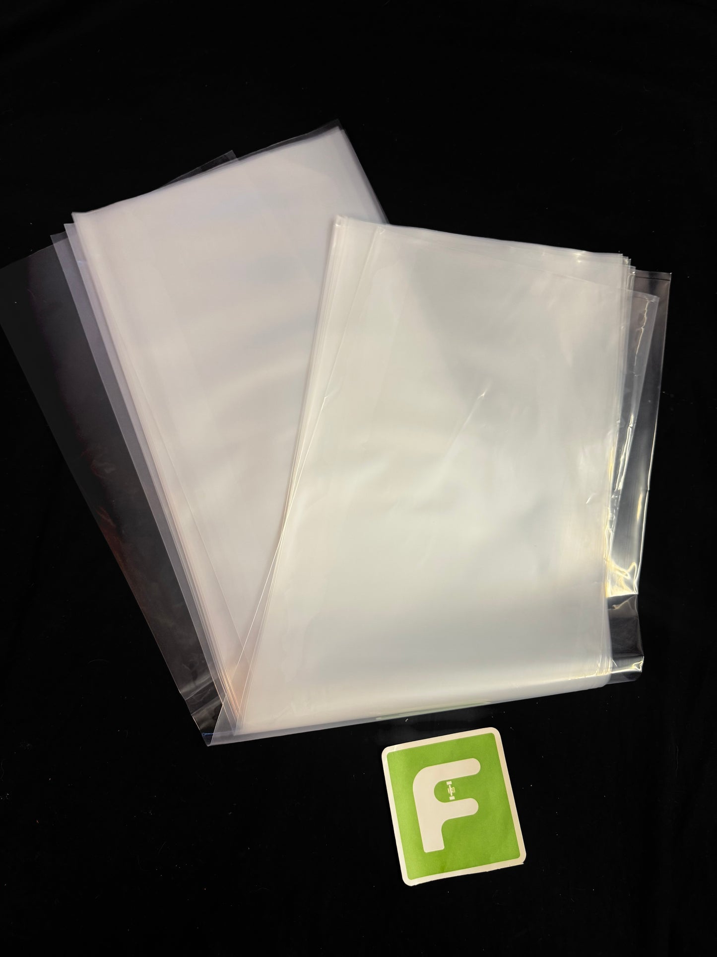 10 Clear Skateboard Deck Sleeves 3 Mil Poly Bag
