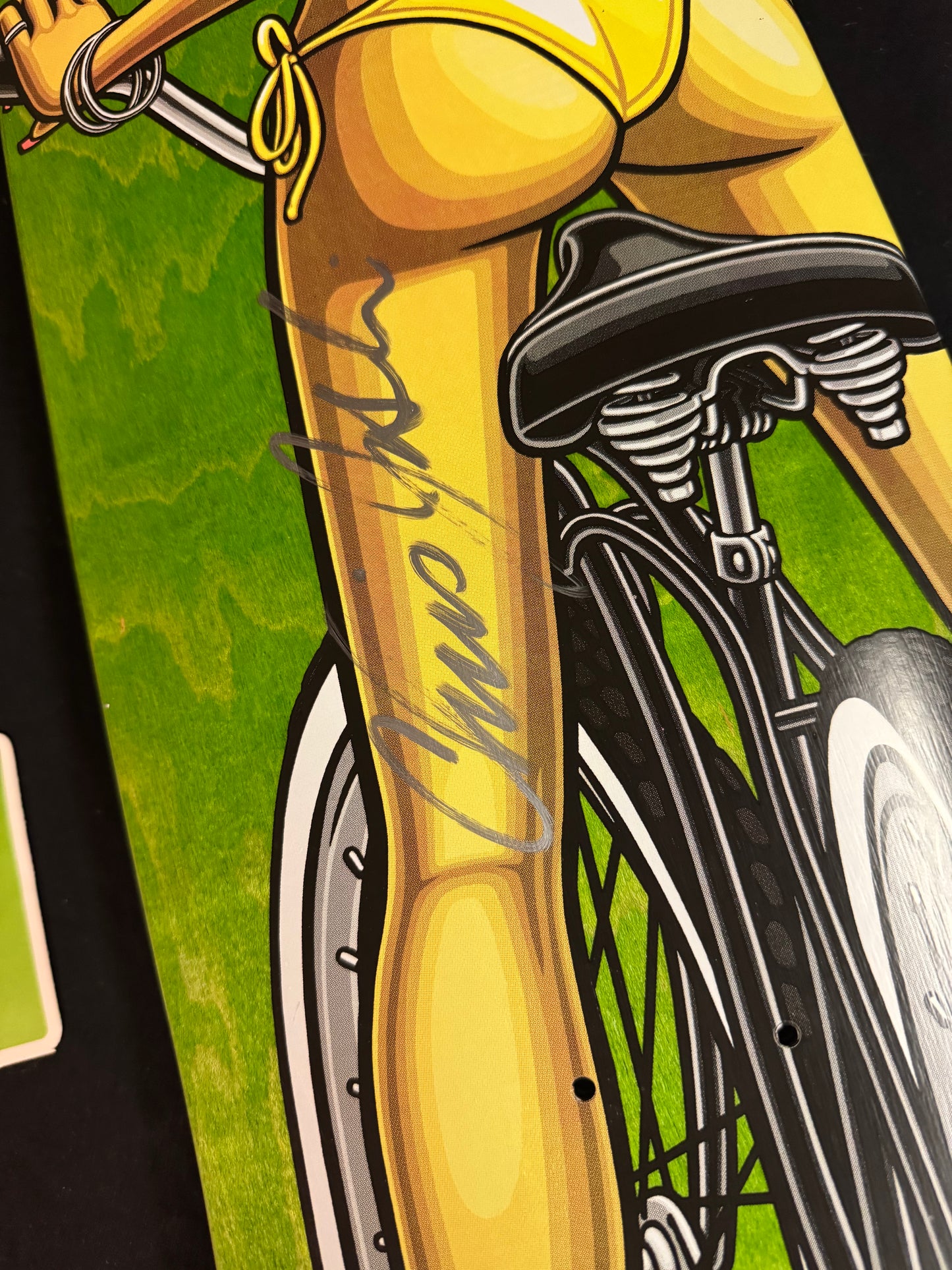 Signed Chris Joslin Mark McKee Homies Plan B Autographed Skateboard Deck