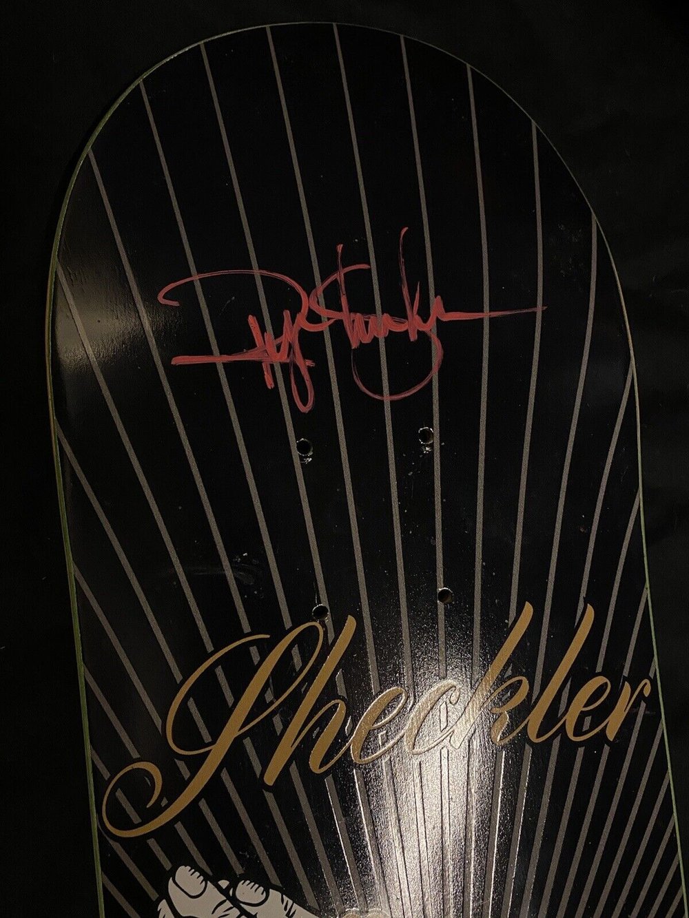 Signed Ryan Sheckler Prayer Hands Plan B Autographed Skateboard Deck COA PSA