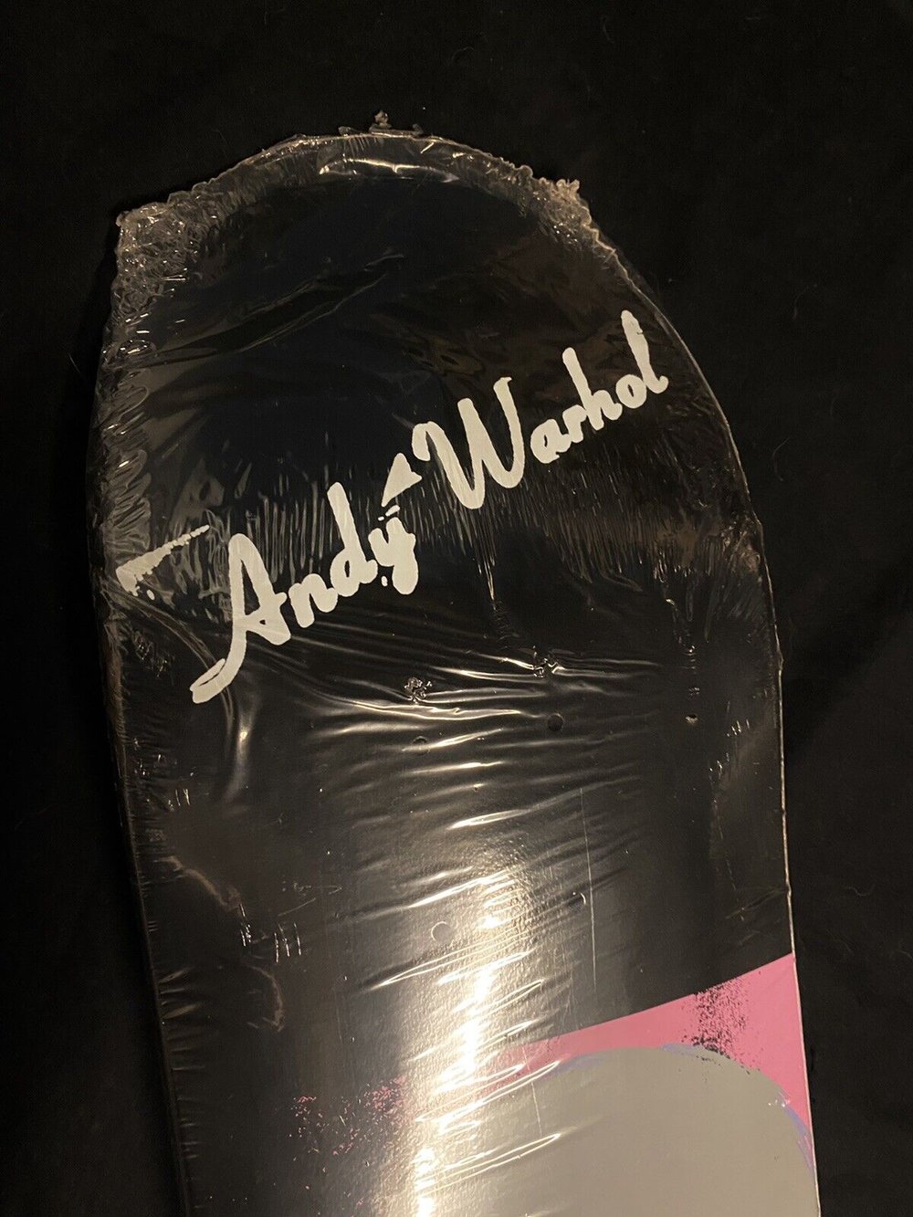 Signed Anthony Van Engelen AVE Andy Warhol Alien Workshop Autographed Skateboard Deck