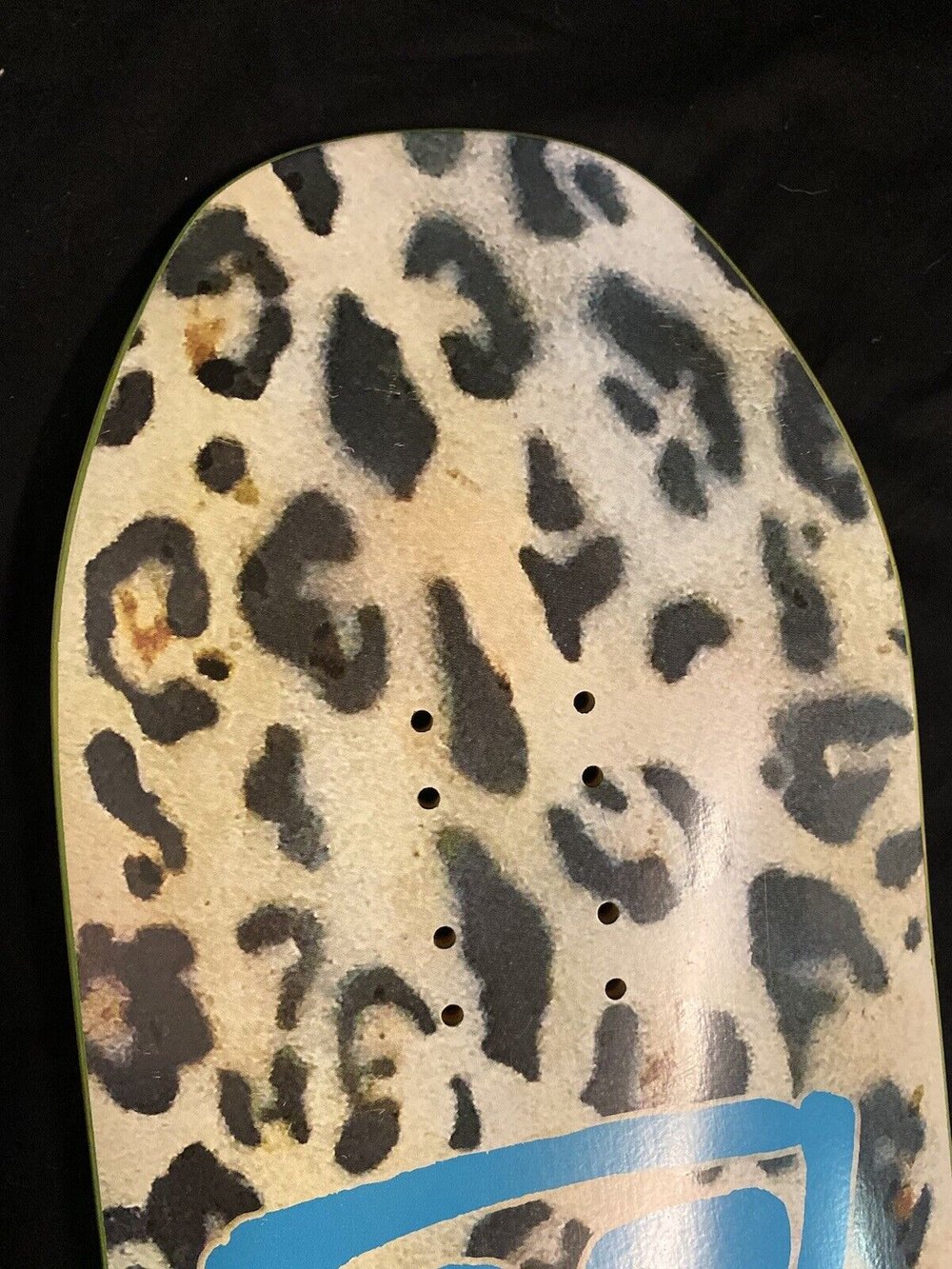 Signed Lance Mountain Flip Autographed Skateboard Deck Leopard 2018