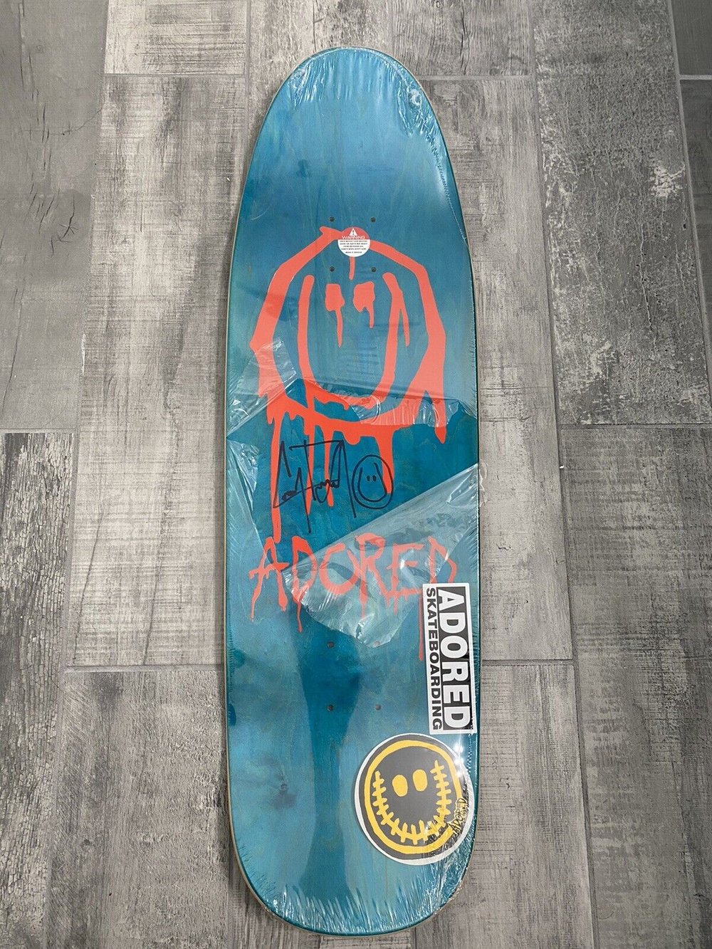 Signed Corey Duffel She Stabber Adored Autographed Skateboard Deck