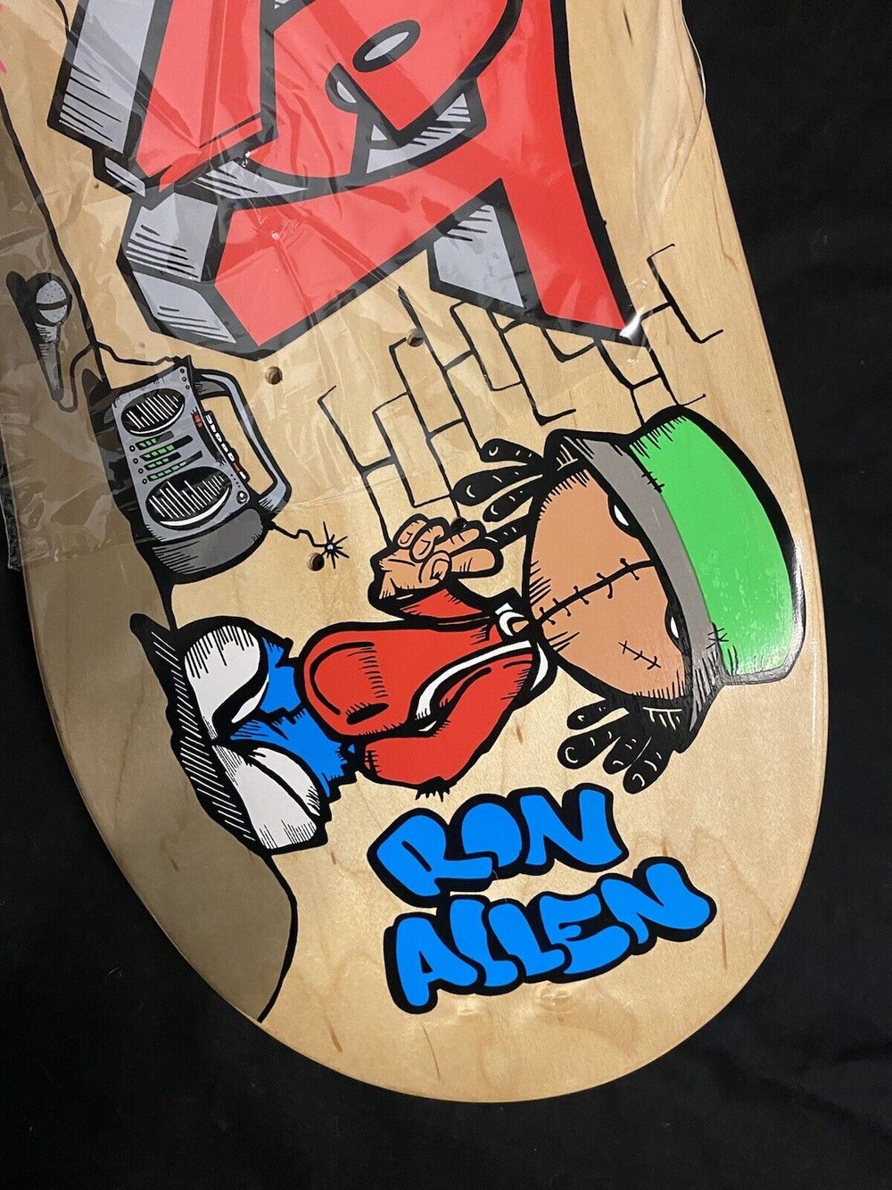 Signed Ron Allen H Street MC Graffiti Autographed Skateboard Deck Pro Model