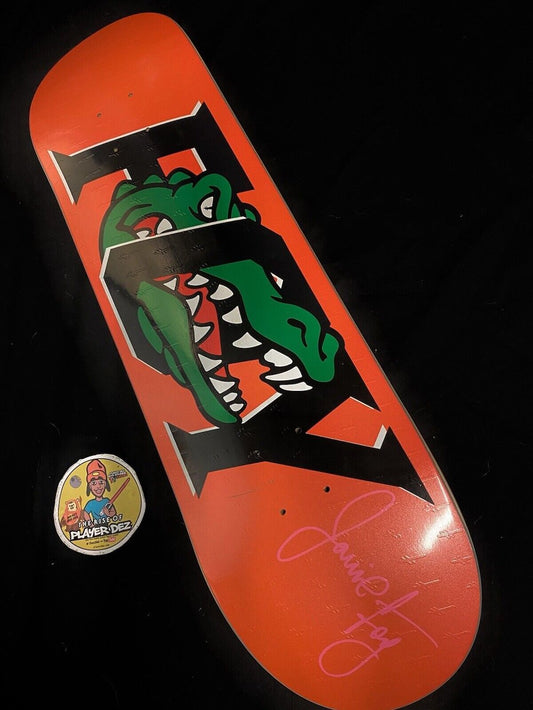 Signed Jamie Foy Big Gators Boy Deathwish Autographed Skateboard Deck