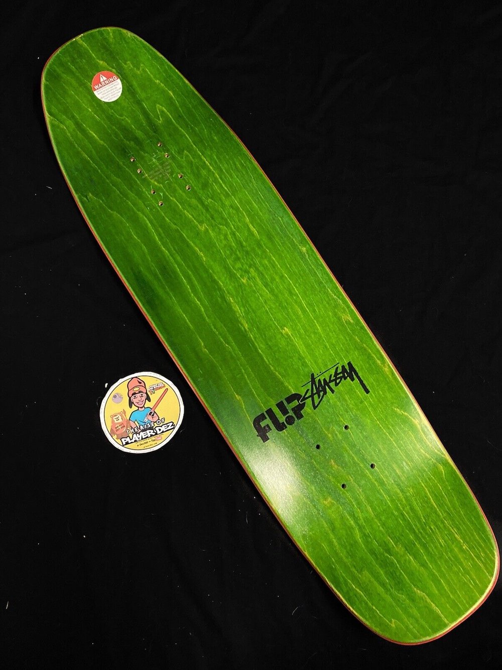 Signed Lance Mountain Flip Autographed Skateboard Deck Leopard 2018