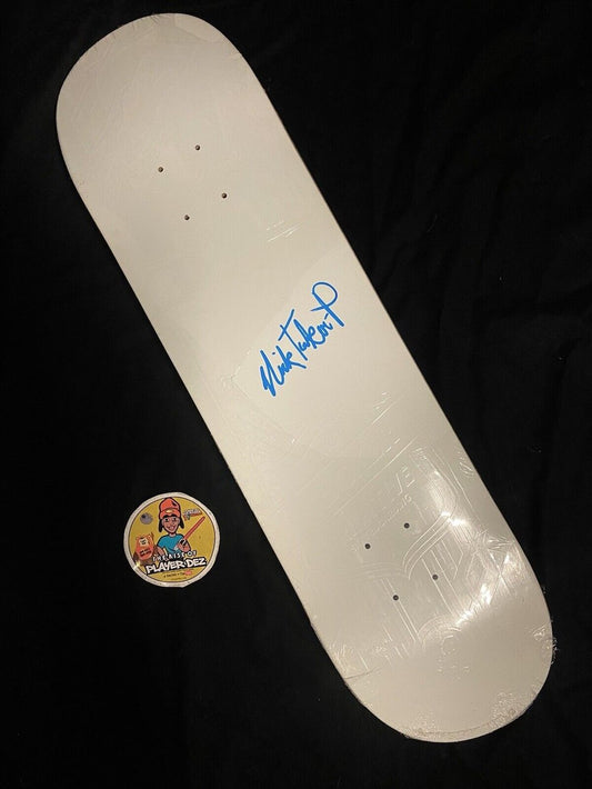 Signed Nick Tucker Push Primitive Autographed Skateboard Deck White Wolf Spirit Animal